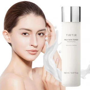 milk glow toner facial